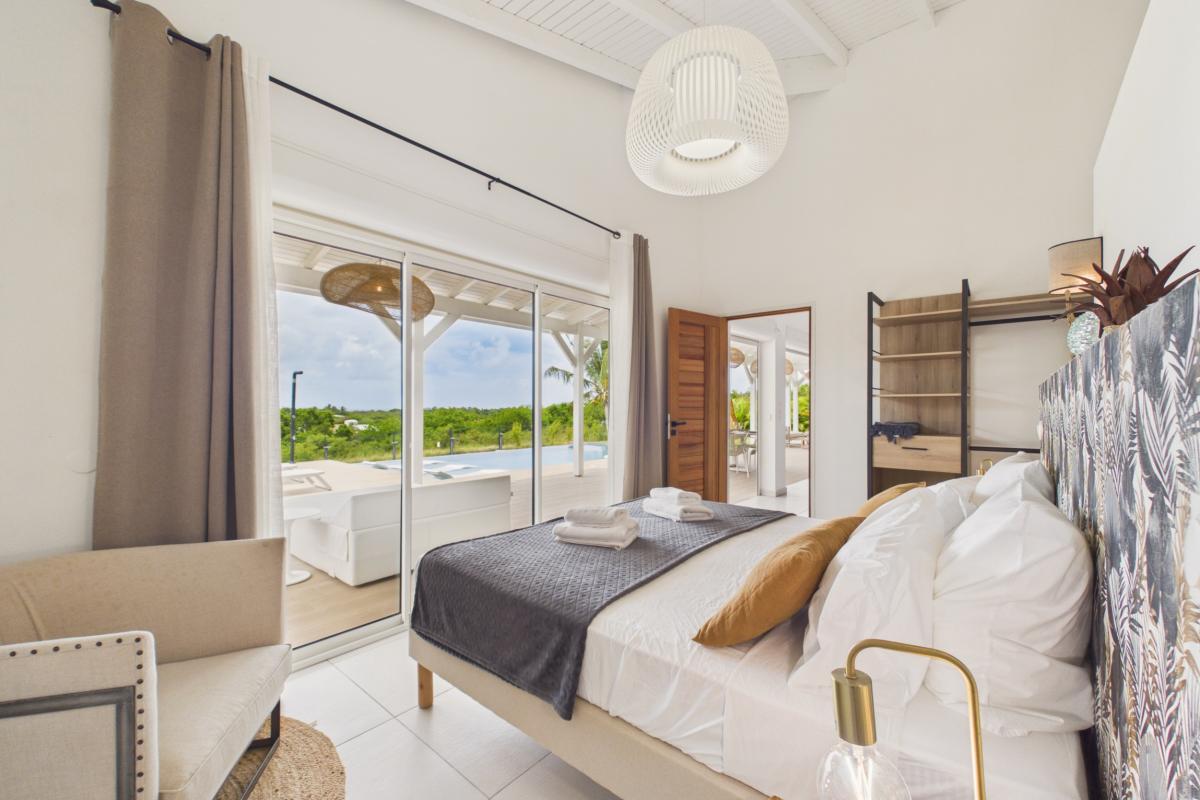 33.Location villa avec piscine vue mer Saint François Guadeloupe
